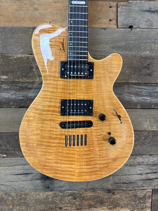Second Hand Godin Summit CT 2008 Gloss Natural 'Made in Canada' w/Hardcase