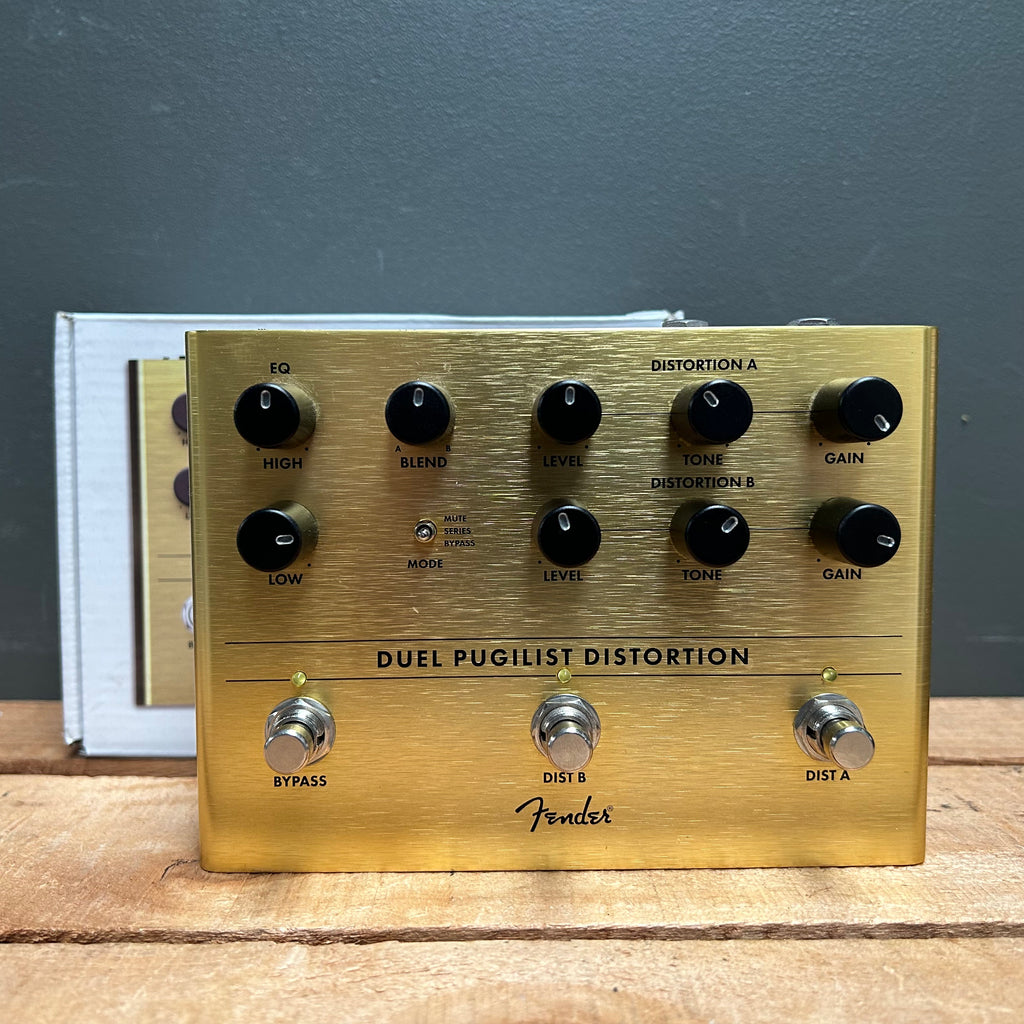 Second Hand Fender Duel Pugilist Distortion — Pedal Empire