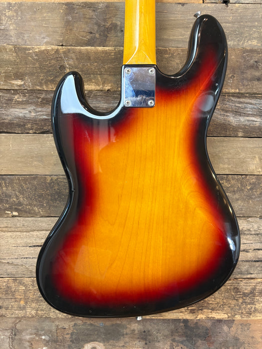 Pre Loved CIJ Fender Jazz Bass JB62-58 in Three Tone Sunburst (1999-2002)