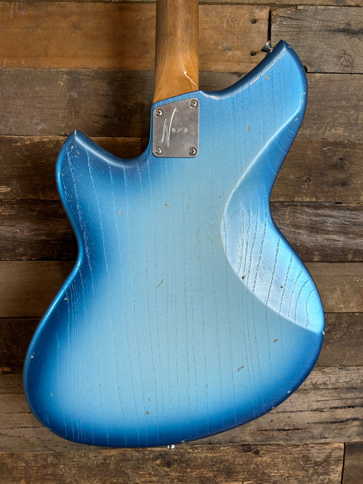 Novo Guitars Miris J Lake Sonic Burst Light Distress - Tortoise Guard