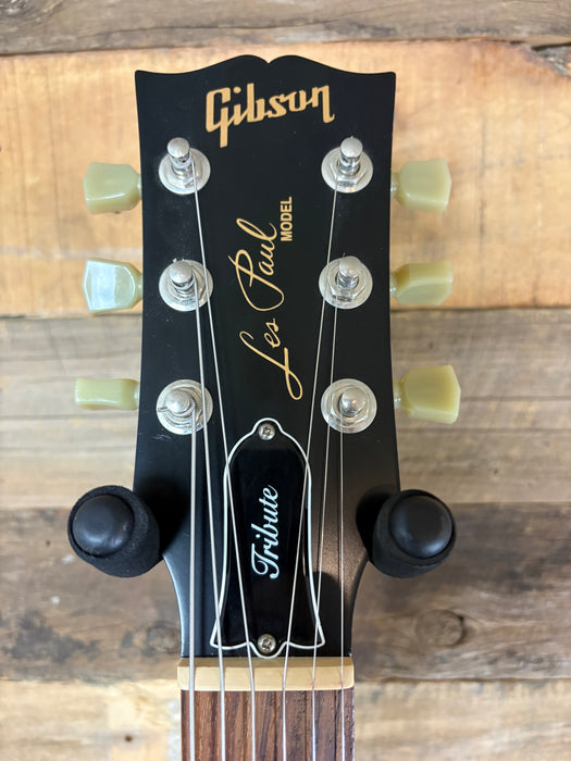 Second Hand 2018 Gibson Les Paul Studio Tribute T, Satin Honey Burst w/OSC