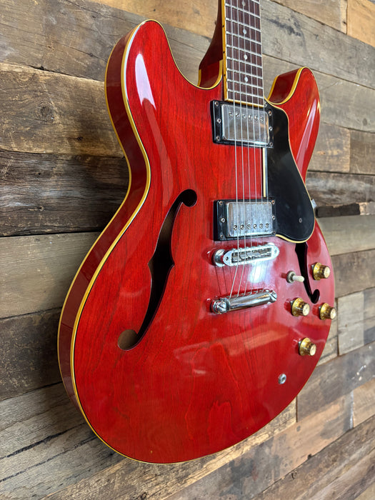 Second Hand 1980's Yamaha SA-700 Persimmon Red w/Hard Case
