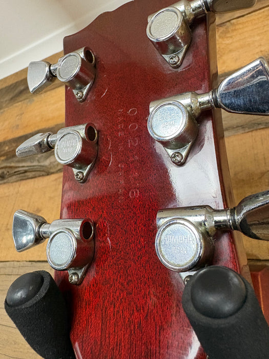 Second Hand 1980's Yamaha SA-700 Persimmon Red w/Hard Case