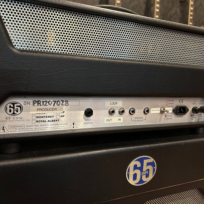 Second Hand 65 Amps Producer Guitar Amplifier Head.