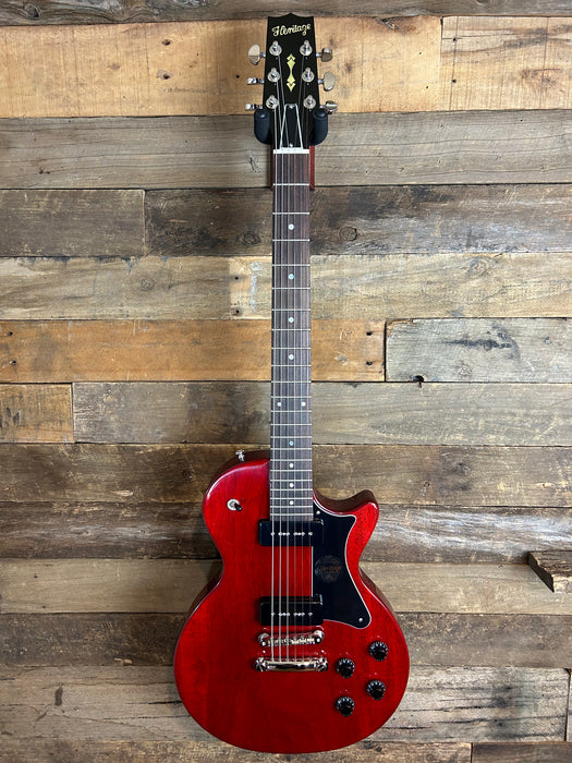 Heritage Custom Shop Core Collection H-137 Electric Guitar, Faded Cherry