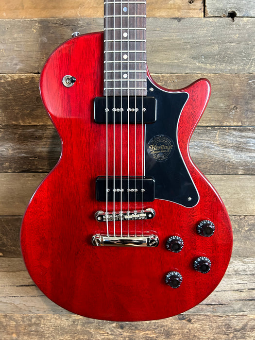 Heritage Custom Shop Core Collection H-137 Electric Guitar, Faded Cherry