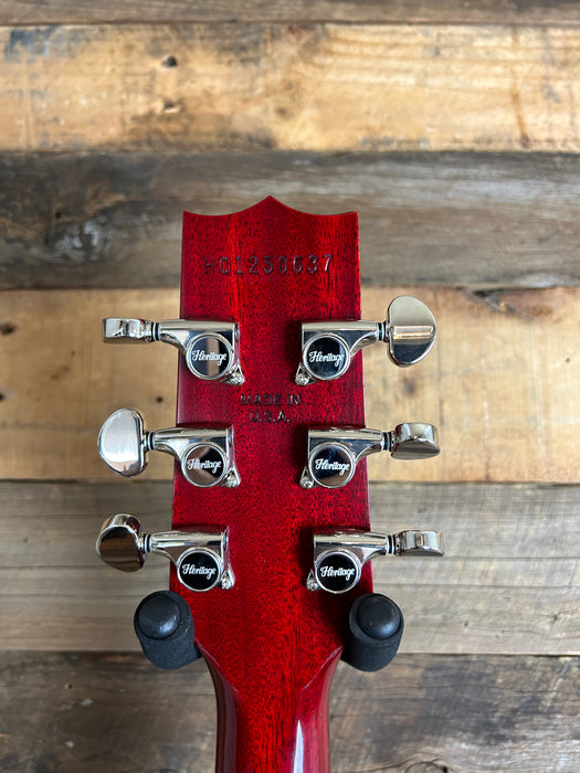 Heritage Custom Shop Core Collection H-137 Electric Guitar, Faded Cherry