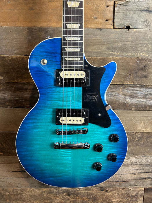 Heritage Guitars H-150 - Factory Special Neptune Blue Burst