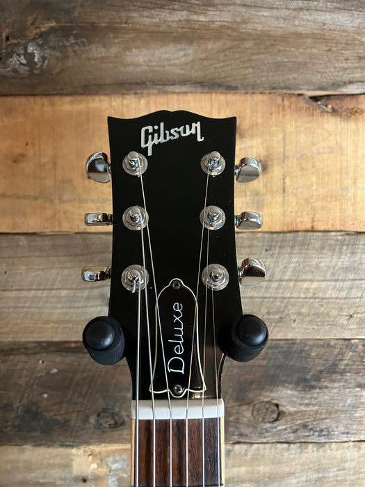Second Hand Gibson Limited Edition Les Paul Deluxe Pelham Blue 2015