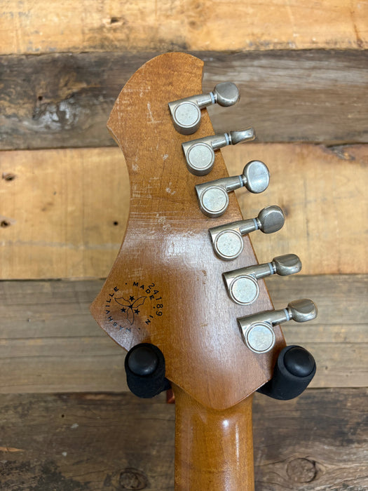 Second Hand Novo Voltur J Guitar Built 2024 Light Distress - Ice Blue Metallic