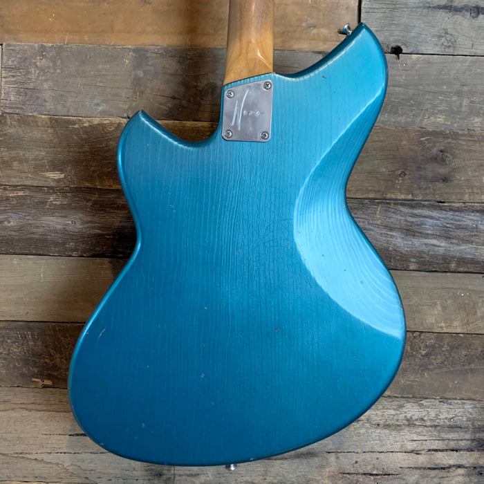 Novo Guitars Serus J Electric Guitar - Ocean Turquoise - Light Distress