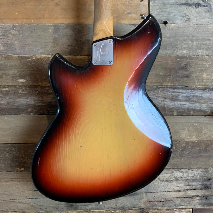 Novo Guitars Serus J Electric Guitar - 64 Burst - Light Distress