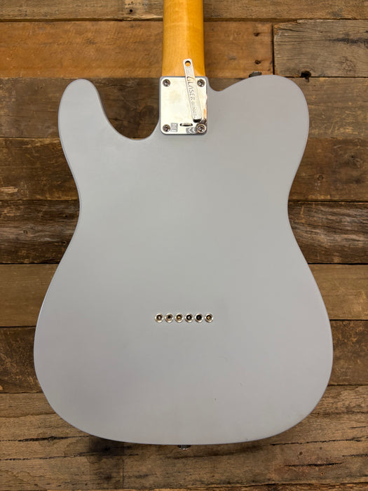 Second Hand Fender Brent Mason Telecaster Primer Grey inc Deluxe Hard Case