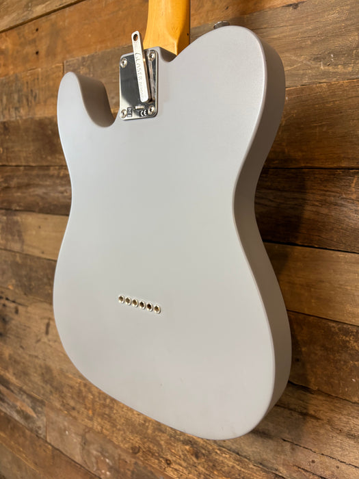 Second Hand Fender Brent Mason Telecaster Primer Grey inc Deluxe Hard Case