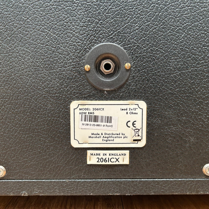 Second Hand Marshall 2061CX 2x12 Speaker Cabinet