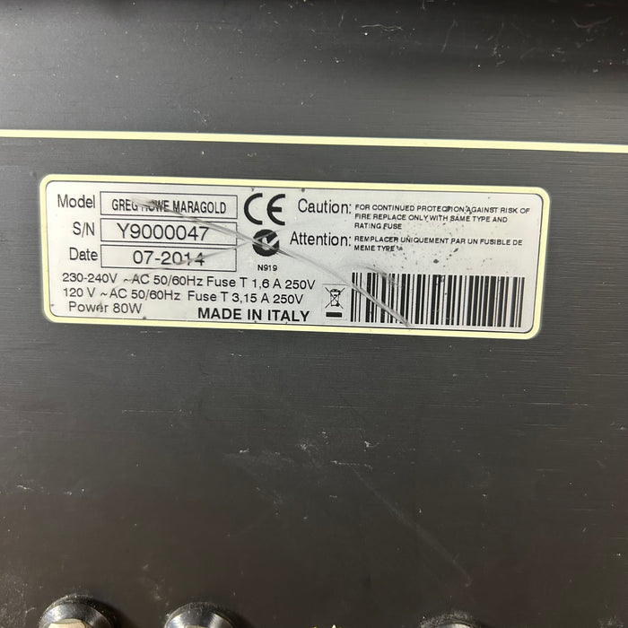 Second Hand DV Mark Maragold 40w Head Amplifier