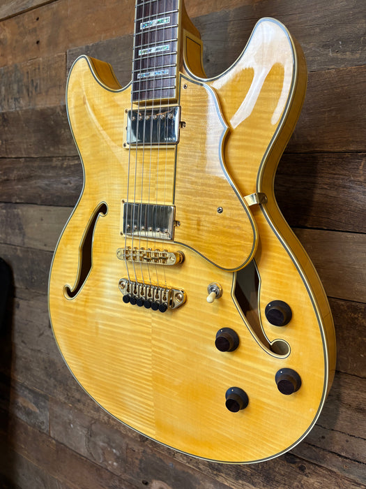 Second Hand 2006 Ibanez Artcore Custom AS103-NT-12-01 Natural w/Hard Case