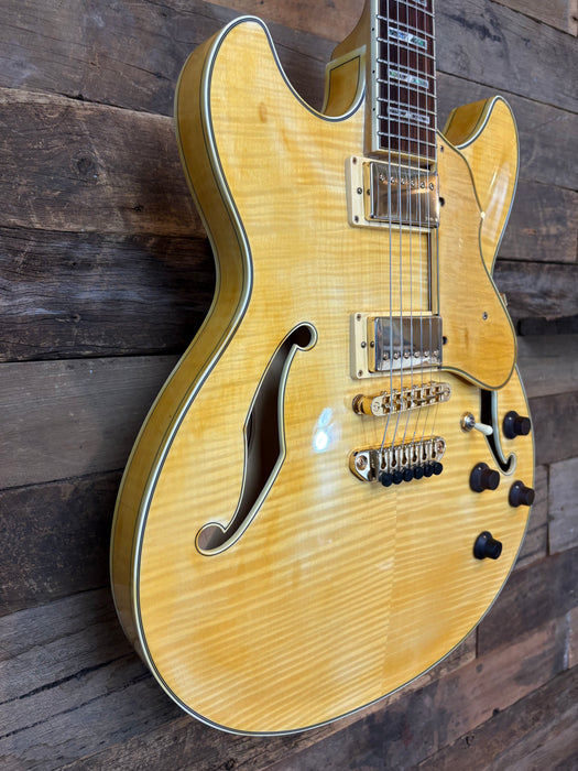 Second Hand 2006 Ibanez Artcore Custom AS103-NT-12-01 Natural w/Hard Case