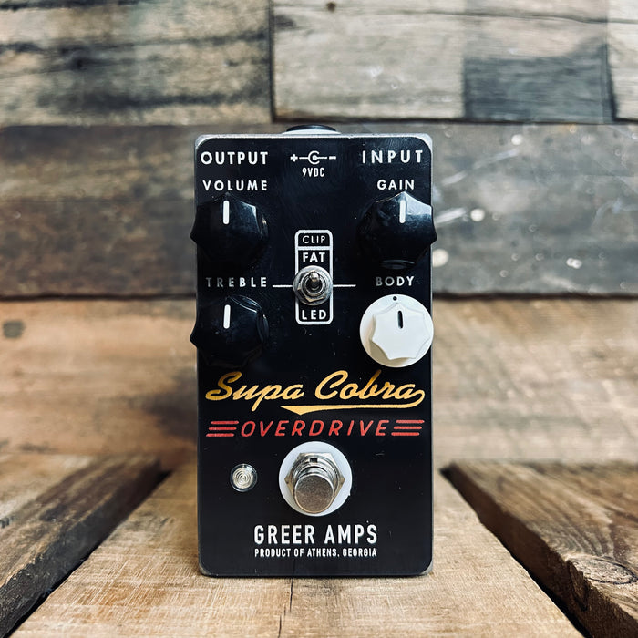 Second Hand GREER AMPS SUPA COBRA OVERDRIVE
