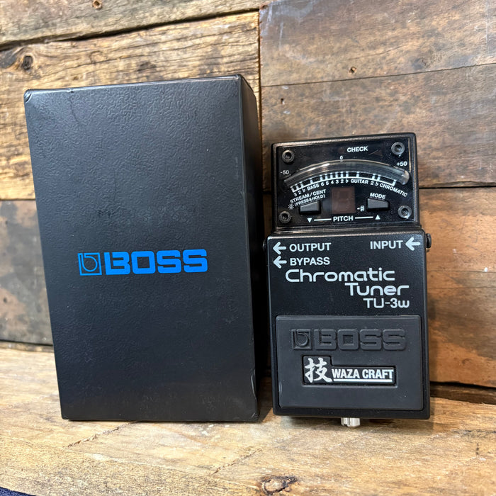 Second Hand Boss TU-3w Waza Craft Chromatic Tuner