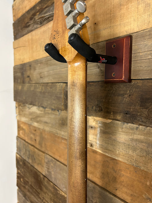 Novo Guitars Serus J Electric Guitar - Graffiti Yellow Over 64 Sunburst - Light Distress