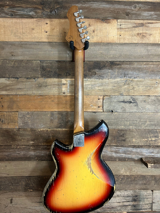 Novo Guitars Serus J Electric Guitar - 64 Burst - Medium Distress