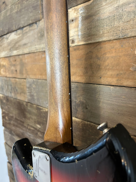 Novo Guitars Serus J Electric Guitar - 64 Burst - Medium Distress