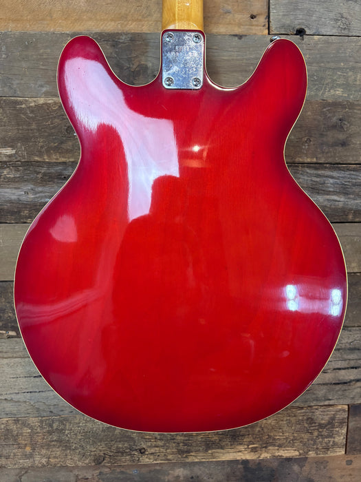 Second Hand 1970's Aria 5102T Hollowbody Cherry Red w/OHSC