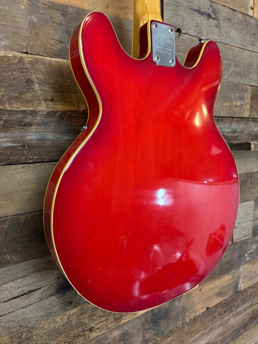 Second Hand 1970's Aria 5102T Hollowbody Cherry Red w/OHSC