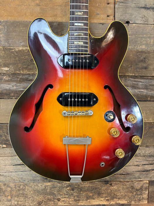 Second Hand 1962 Gibson ES-330T, refinished w/OHSC