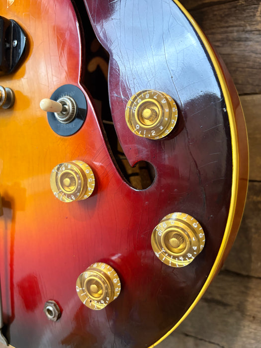 Second Hand 1962 Gibson ES-330T, refinished w/OHSC