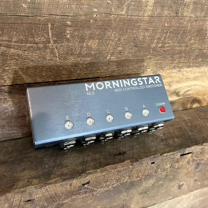 Second Hand Morningstar ML5 MIDI Controlled Loop Switcher - No Box