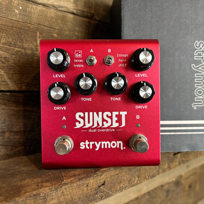 Second Hand Strymon Sunset Dual Overdrive