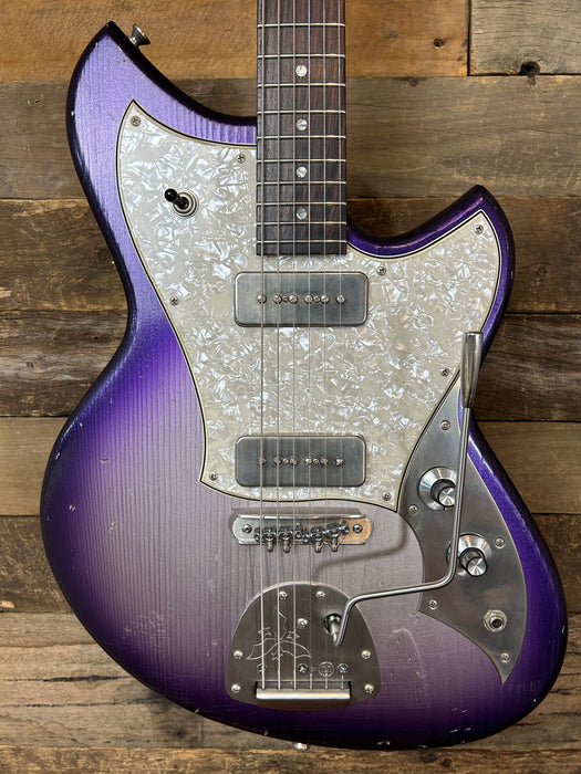 Novo Guitars Serus J Electric Guitar - Purple Stranger Burst