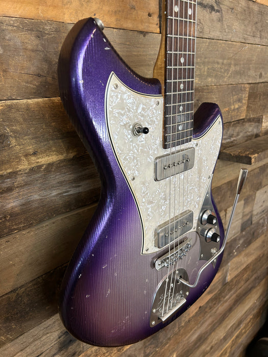 Novo Guitars Serus J Electric Guitar - Purple Stranger Burst