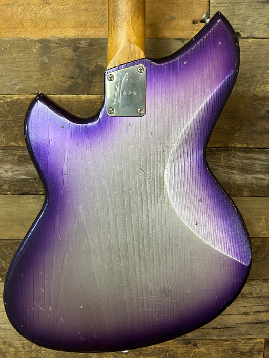 Novo Guitars Serus J Electric Guitar - Purple Stranger Burst