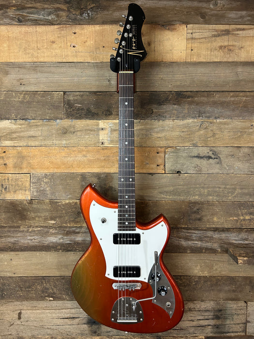 Novo Guitars Serus J Electric Guitar - Faded Sparkling Burgundy