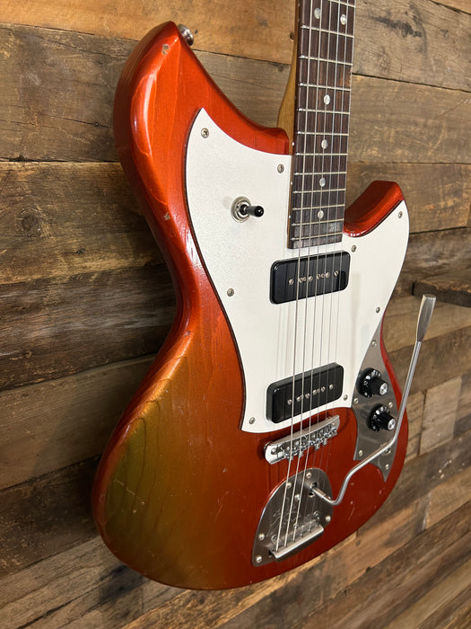 Novo Guitars Serus J Electric Guitar - Faded Sparkling Burgundy