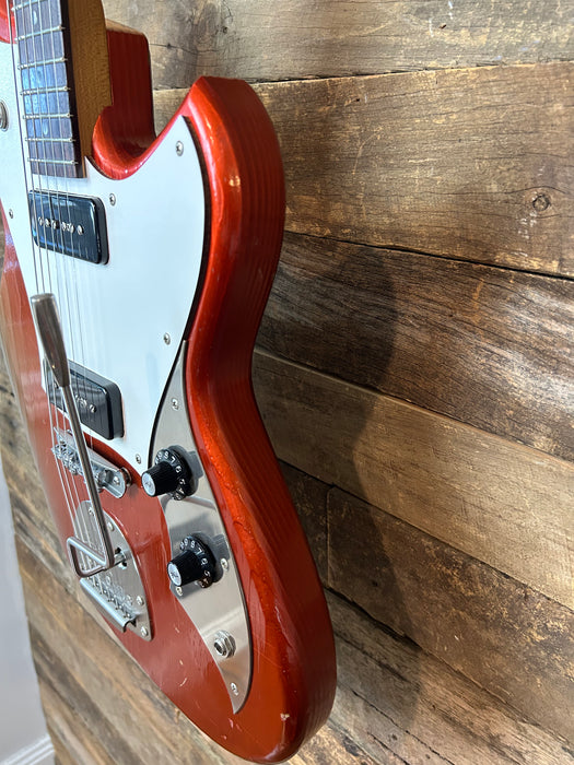 Novo Guitars Serus J Electric Guitar - Faded Sparkling Burgundy