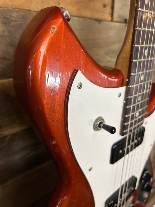 Novo Guitars Serus J Electric Guitar - Faded Sparkling Burgundy