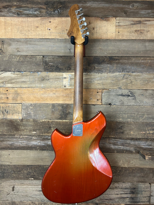 Novo Guitars Serus J Electric Guitar - Faded Sparkling Burgundy