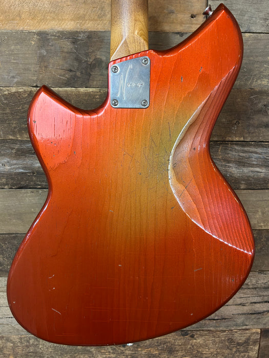 Novo Guitars Serus J Electric Guitar - Faded Sparkling Burgundy