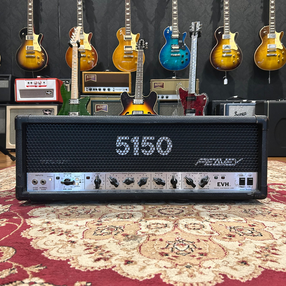 Second Hand Peavey 5150 Block Letter 120w Head Amplifier — Pedal Empire
