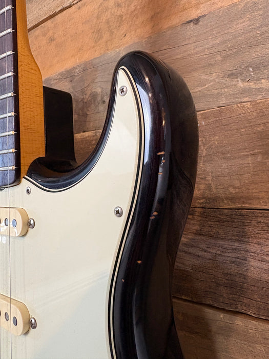 Second Hand 2018 Fender American Original '60s Stratocaster in 3-Tone Sunburst (lightly relic'd)  w/OHSC