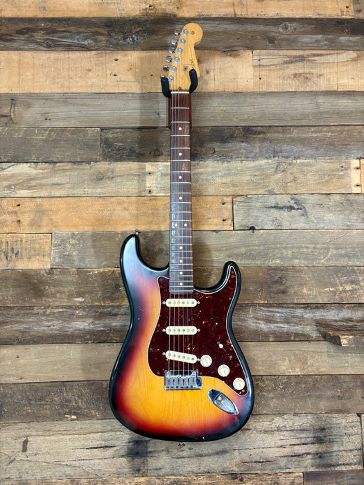 Second Hand 2004 Fender USA 'American Series' Sunburst w/Custom Shop Fat 50's Pup upgrade - Hard case