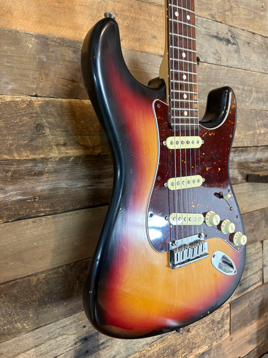 Second Hand 2004 Fender USA 'American Series' Sunburst w/Custom Shop Fat 50's Pup upgrade - Hard case