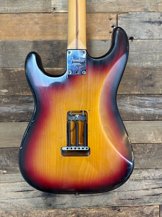Second Hand 2004 Fender USA 'American Series' Sunburst w/Custom Shop Fat 50's Pup upgrade - Hard case