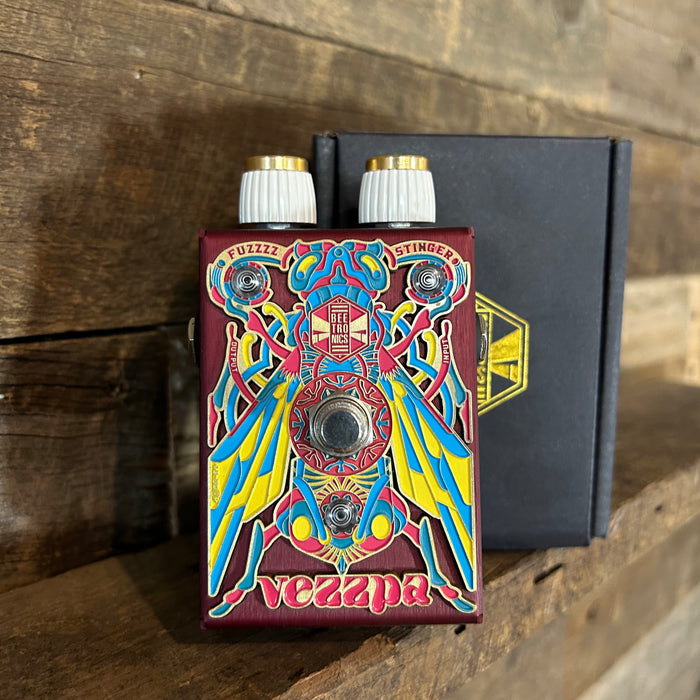 Second Hand Beetronics Vezzpa Octave Stinger Fuzz - Limited Edition RED!!