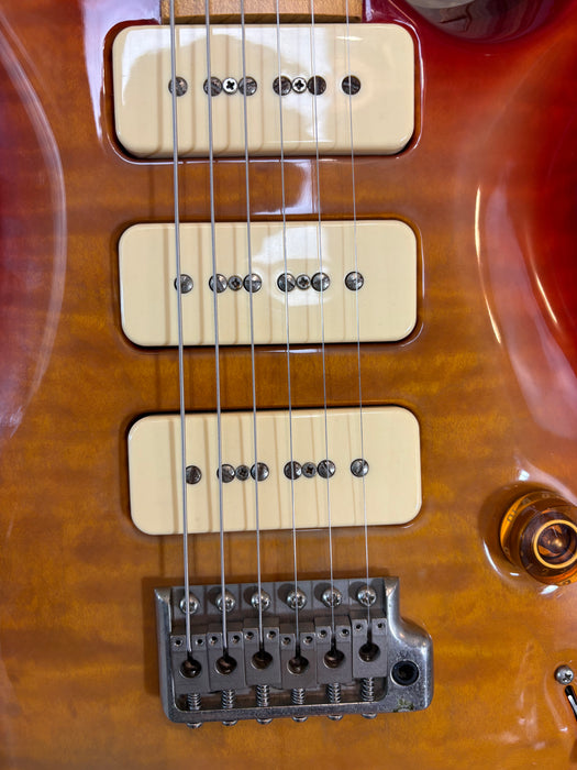 Second Hand 1999 PRS Custom 22 Soap Bar Sunburst w/OHSC