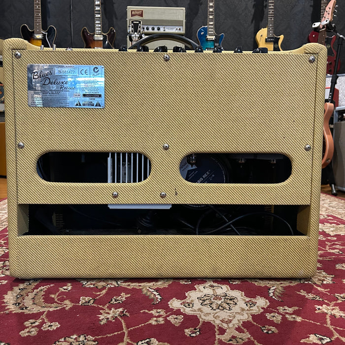 Second Hand Fender Blues Deluxe Re-issue Combo Amplifier - Modded to take 6V6